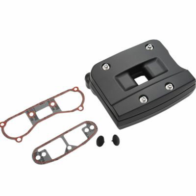 Drag Specialties ロッカーボックスカバー　サテンブラック　1992～1999 エボリューションモデル