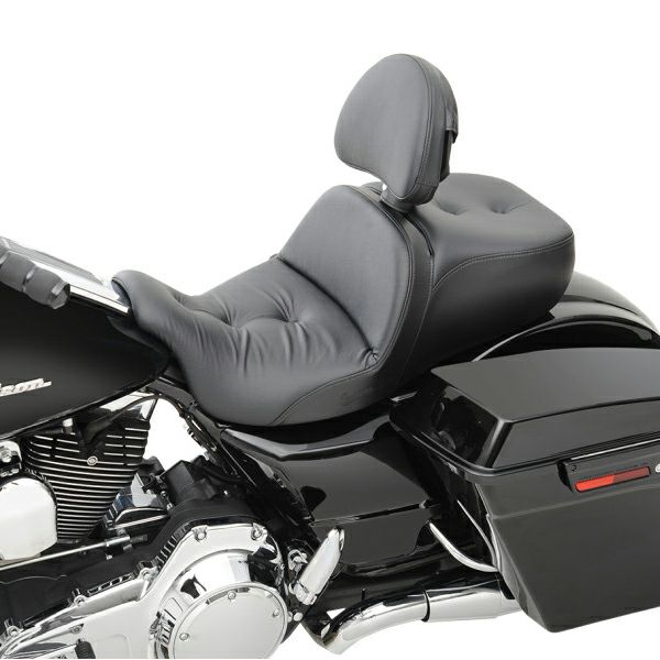 Saddlemen Road Sofa デラックス ツーリングシート ロータイプ バックレスト付-01