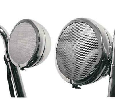 RUMBLE ROAD ステレオスピーカー　クローム-01