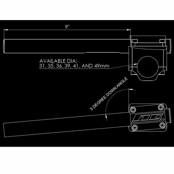 Figure Machine クリップオン ハンドル ビビッドブラック-02