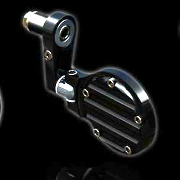 Figure Machine ポイントカバー バーエンドミラー ビビッドブラック-01