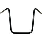 【SALE】Drag Specialties 1インチ ハンドルバー 16インチ エイプハンガー ブラック