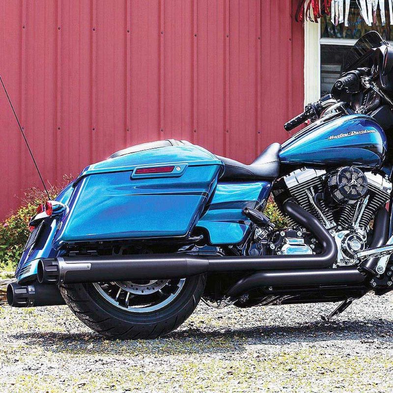 クリアキン　マーヴェリック4インチ　スリップオンマフラー　ブラック-01