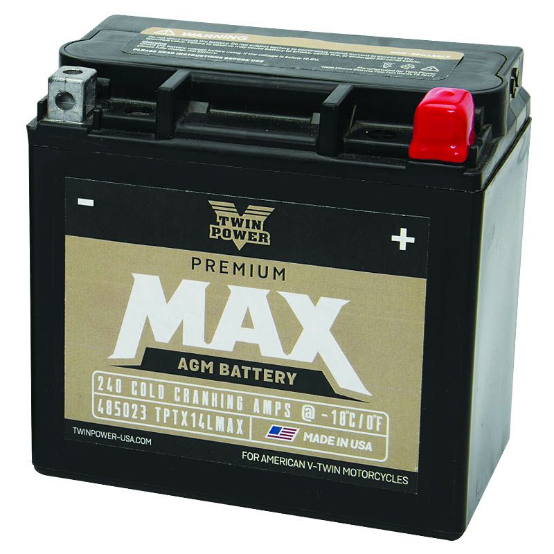 TwinPower ハーレー用AGMバッテリー スポーツスターXL1200、XL883-01