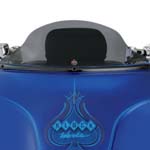 CYCLE VISION　ウインドシールドトリム ブラック