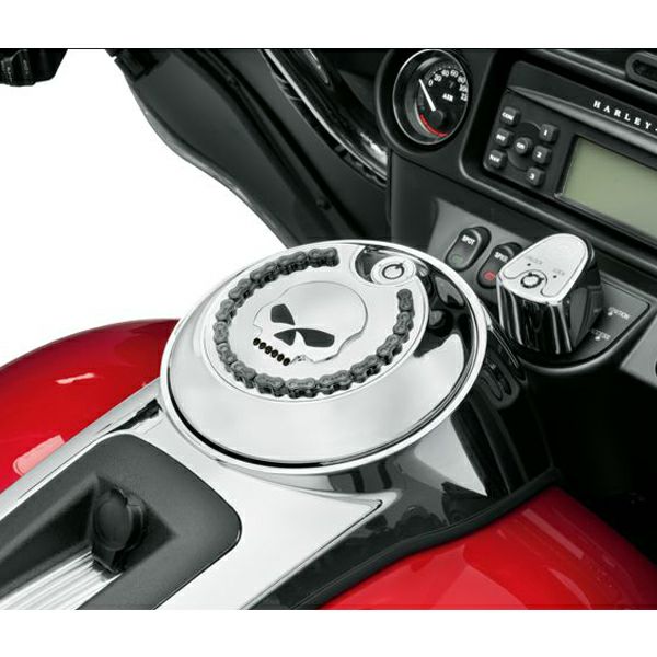 スカル＆チェーン・コレクション　フュエルタンクコンソールドア【スカル】-01