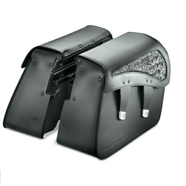 H-Dデタッチャブル　レザーサドルバッグ ブラック-02
