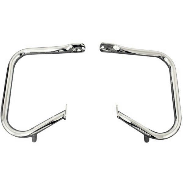 サドルバッグガード クローム　FLH、FLTR-03