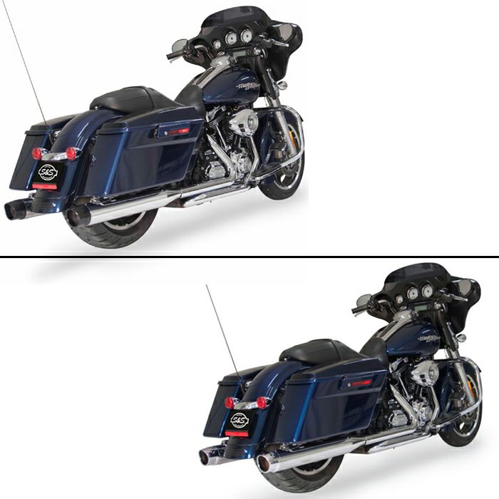 S&S 4インチ レースツアーマフラー エンドキャップ無し-02