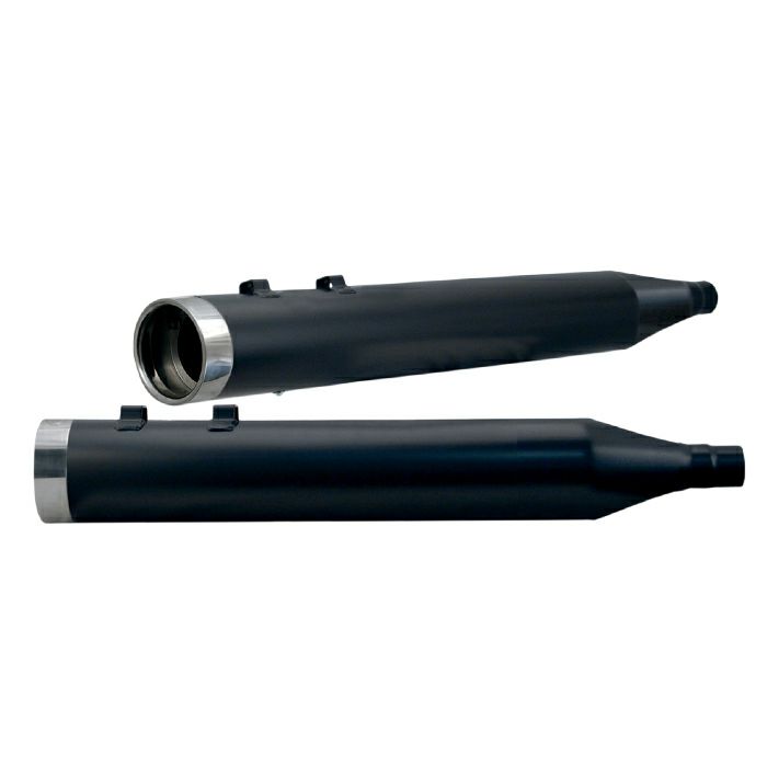 S＆S 4インチ レースツアーマフラー/ブラック エンドキャップ無し-01