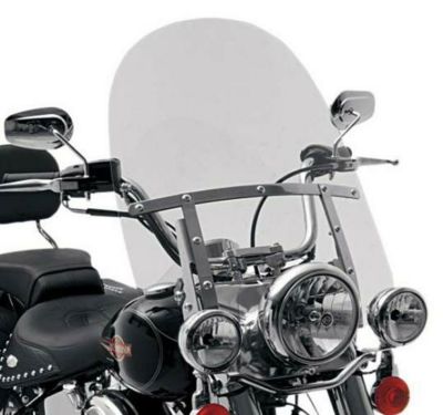 ハーレー、デタッチャブル・キングサイズ・ウインドシールド