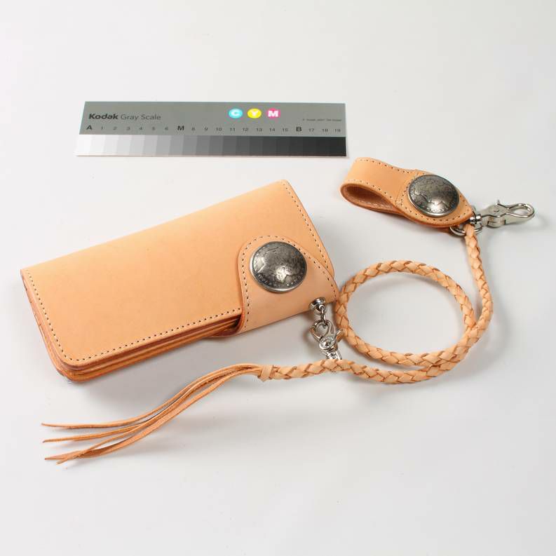 【DEGNER/デグナー】レザーウォレット/タン-01