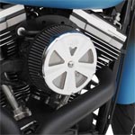バンス＆ハインズ （VANCE&HINES）  VO2 SKULLCAP CROWN エアクリーナーインサート クローム