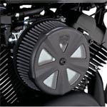 バンス＆ハインズ （VANCE&HINES）  VO2 SKULLCAP CROWN エアクリーナーインサート ブラック