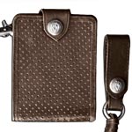 RD7321:Roland Sands Design 本革チェーンウォレット BOSS ブラウン（TABACCO)