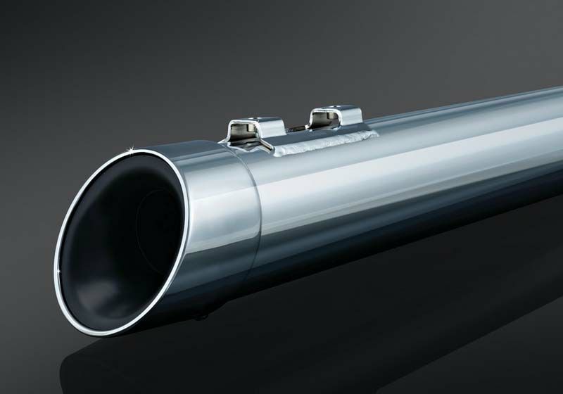 クリアキン　クラッシャーマフラー スラッシュ・スリップオン／クロームEND-01