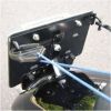 キジマ　ナンバープレート用荷掛けフックカバー　ブラック-01