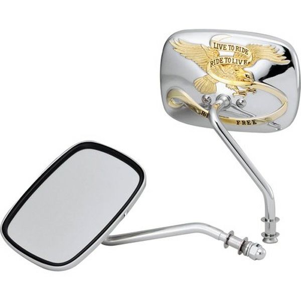 キジマ　Live to Ride ミラー（左右セット）-01