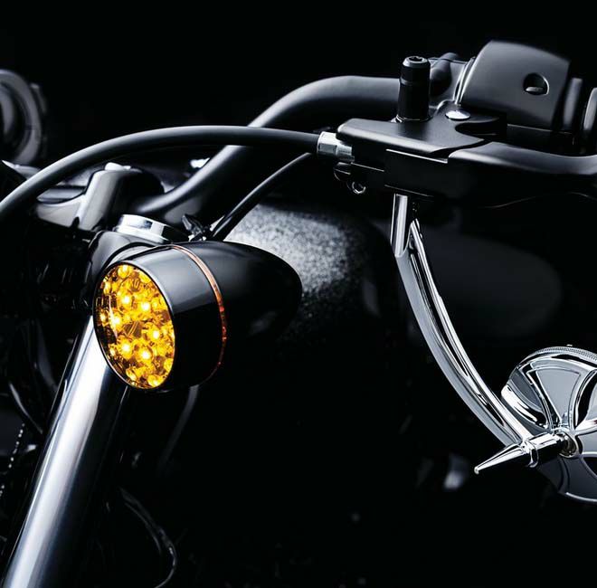 LEDウインカーコンバージョン　ブラックベゼル/アンバーレンズ-01