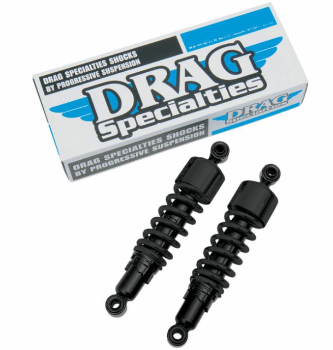Drag Specialties ローダウンサスペンション 11.0インチ ブラック-01