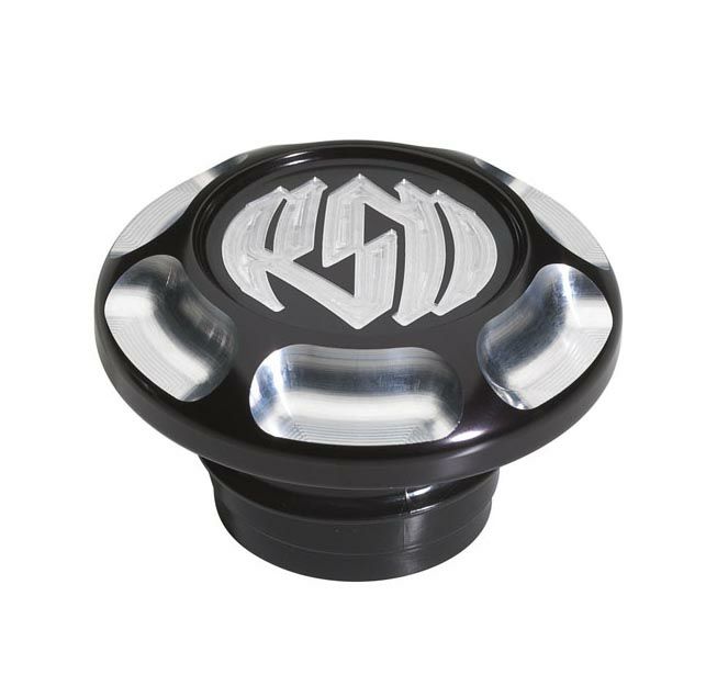 ローランドサンズ・デザイン(RSD)ビレット・アルミニウム・ガスキャップ　ビンテージ コントラストカット-02