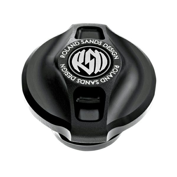 ローランドサンズ・デザイン(RSD)ビレット・アルミニウム・ガスキャップ　カフェ ブラック-02
