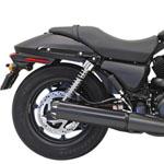 Bassani 4インチスリップオン　ストレートカットスタイルマフラー