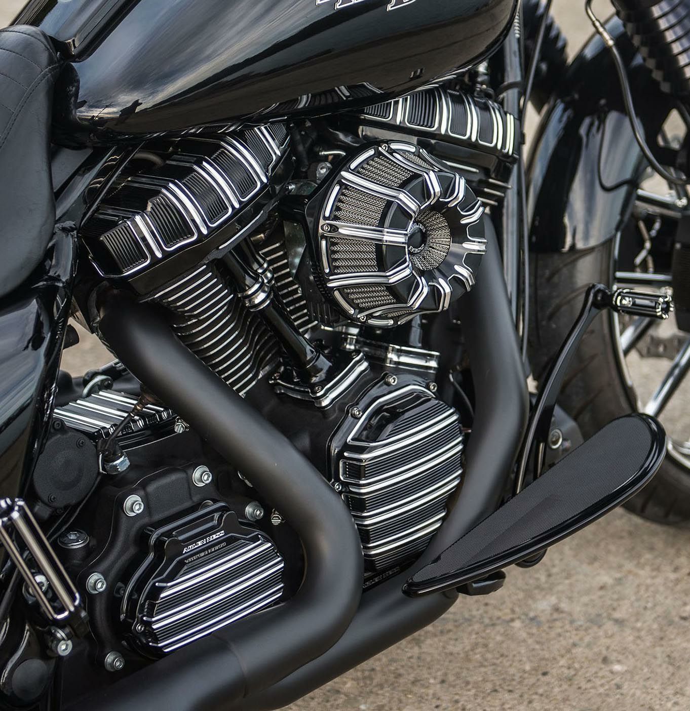 アレンネス 10Gauge トランスミッションサイドカバー ブラック-04