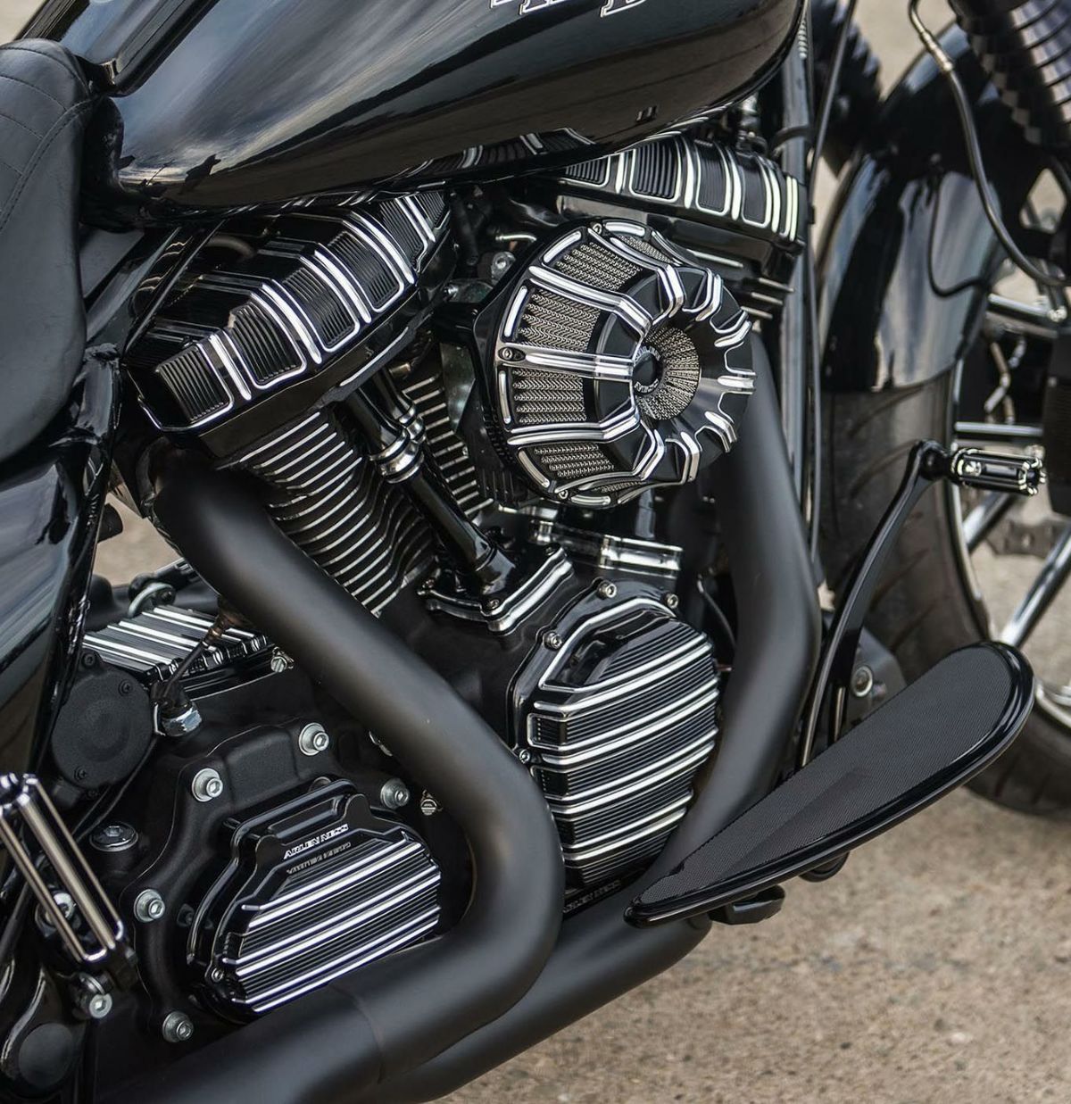 アレンネス 10Gauge トランスミッションサイドカバー ブラック-04