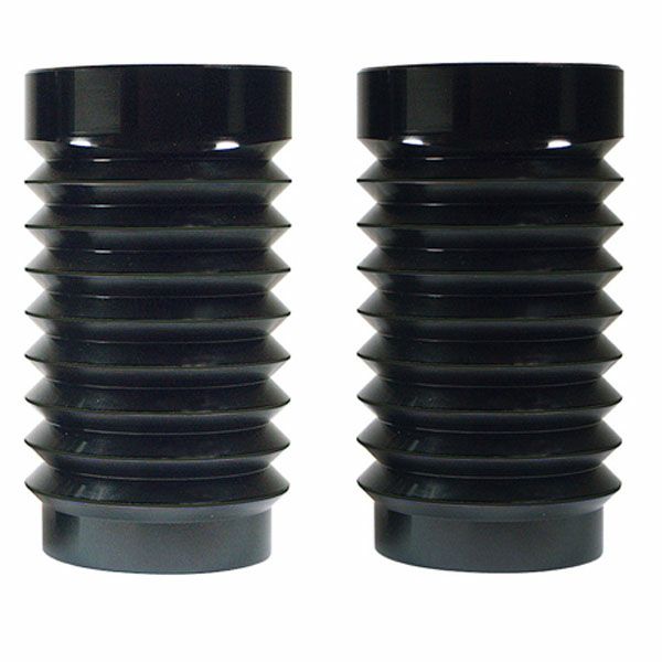 V-Factor Bellows ビレット フォークスライダーカバー　ブラック-01