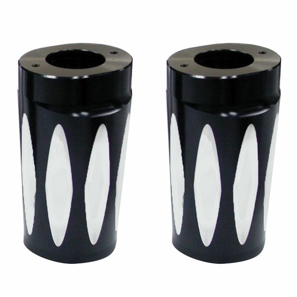 V-Factor Hornet ビレット フォークスライダーカバー　コントラスト-01