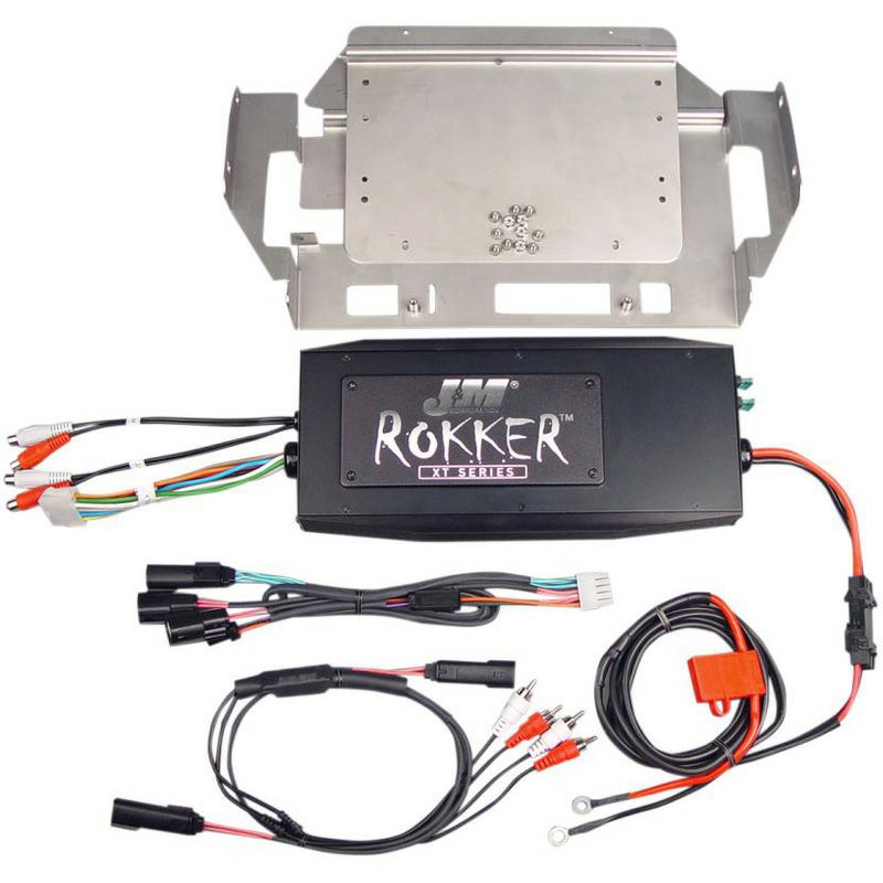 J&M ROKKER シリーズ 500w 4chアンプキット FLHT/FLHX用-01