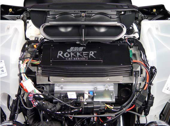 J&M ROKKER シリーズ 500w 4chアンプキット FLHTCU/FLHTK用-02