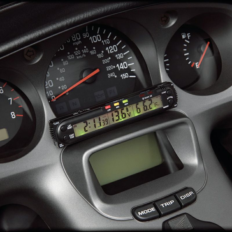 Big Bike Parts デジタル 時計、電圧、温度メーター-01