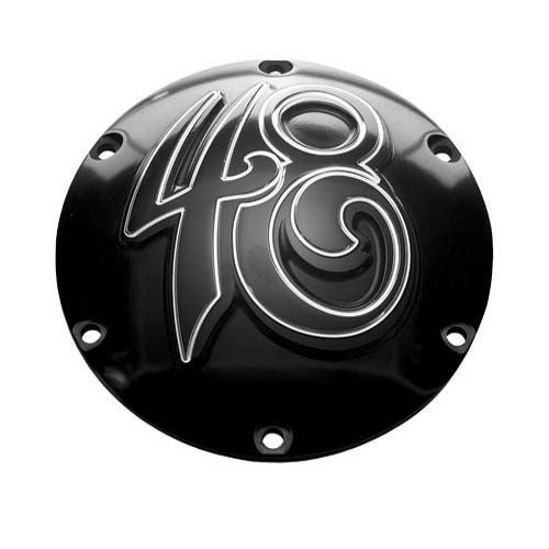 Precision Billet 48Special ダービーカバー ブラック 【スポーツ 