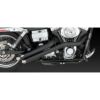 Vance&Hines SIDESHOTS ブラック  ダイナ用-03