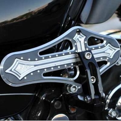 Precision Billet Darkside パッセンジャーフロアボード ブラック