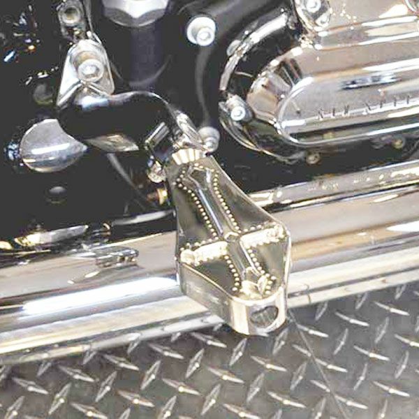 Precision Billet Darkside フットペグ クローム-01