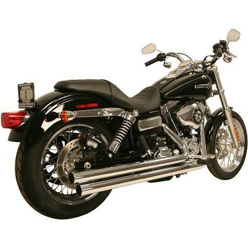 RUSH FULL SYSTEMS LONG StraightCut クローム FOR '06以降 DYNA-01