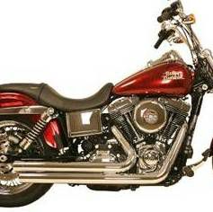 RUSH FULL SYSTEMS CROSSOVER StraightTip クローム FOR '06以降 DYNA-03