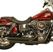 RUSH FULL SYSTEMS CROSSOVER AngleTip ブラック FOR '91-'05 DYNA-03