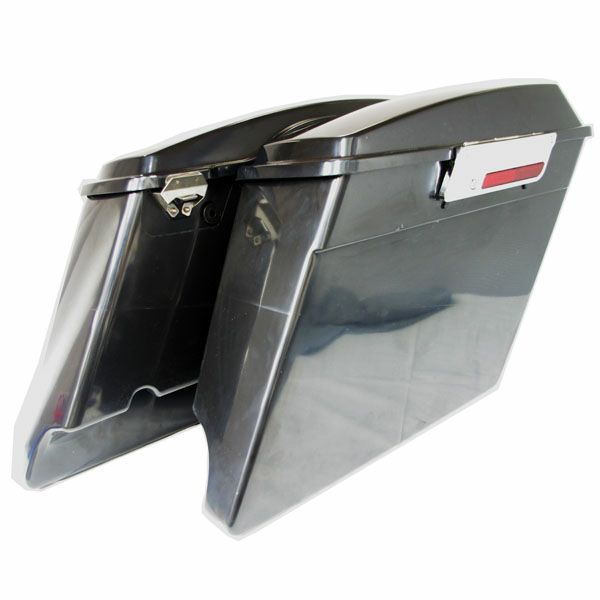 エクステンド サドルバッグ 無塗装　リッド、ラッチ付きコンプリートキット-01