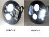 WMW LED 7インチ・ヘッドライト　ブラック　ツアラー、FLソフテイル,FLD用-03