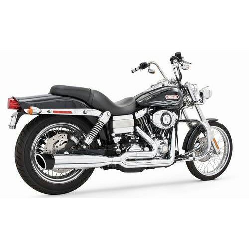 フリーダム・パフォーマンス EXHAUST UNION 2in1 クローム&ブラック for '91-'05ダイナシリーズ-01