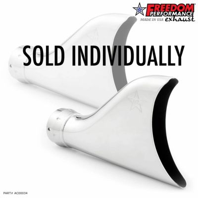 KerKerマフラー用 フィッシュテイル エンドキャップ |ハーレー