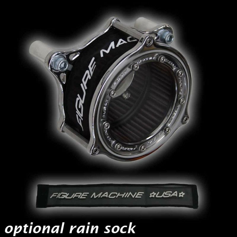 Figure Machine VISION5 エアクリーナー　クローム-02