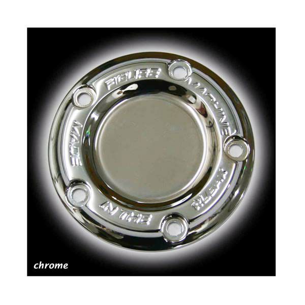 Figure Machine シグネイチャー ポイントカバー クローム ツインカム用-01