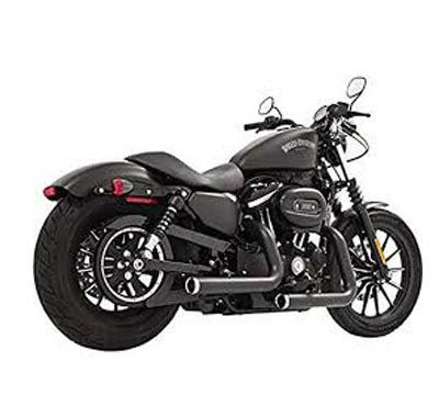 フリーダム・パフォーマンス STAGGERED DUALS ブラック/クロームtip 2006～2017　ダイナ-01