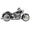 BASSANI True Duals フィッシュテールマフラー 33インチ（バッフル無し）-01