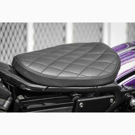 Burly Brand Brat Seats Diamond ソロシート '96-'03 XL-01